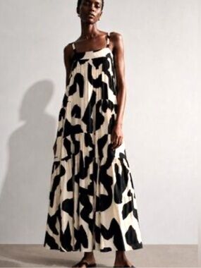 abel the label black and white dress | Dresses | Abel The Label Anthropologie Rumi Maxi Yellow Orange Sexy Back Sz M Size:12 US women's numeric black wedding guest satin dress Black And White Saddle